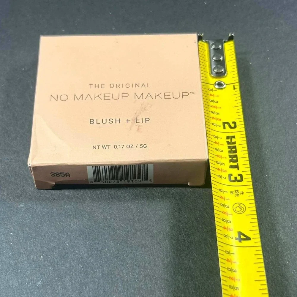 No Makeup Makeup Blush + Lip Pink Cream Balm Compact 0.17oz